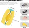 2Pcs Shoe Washing Machine Bag,Quick Easy Cleaning,Laundry Shoe Bag for Washer and Dryer,Shoe Cleaning Bag for Sneaker Most Shoe 5