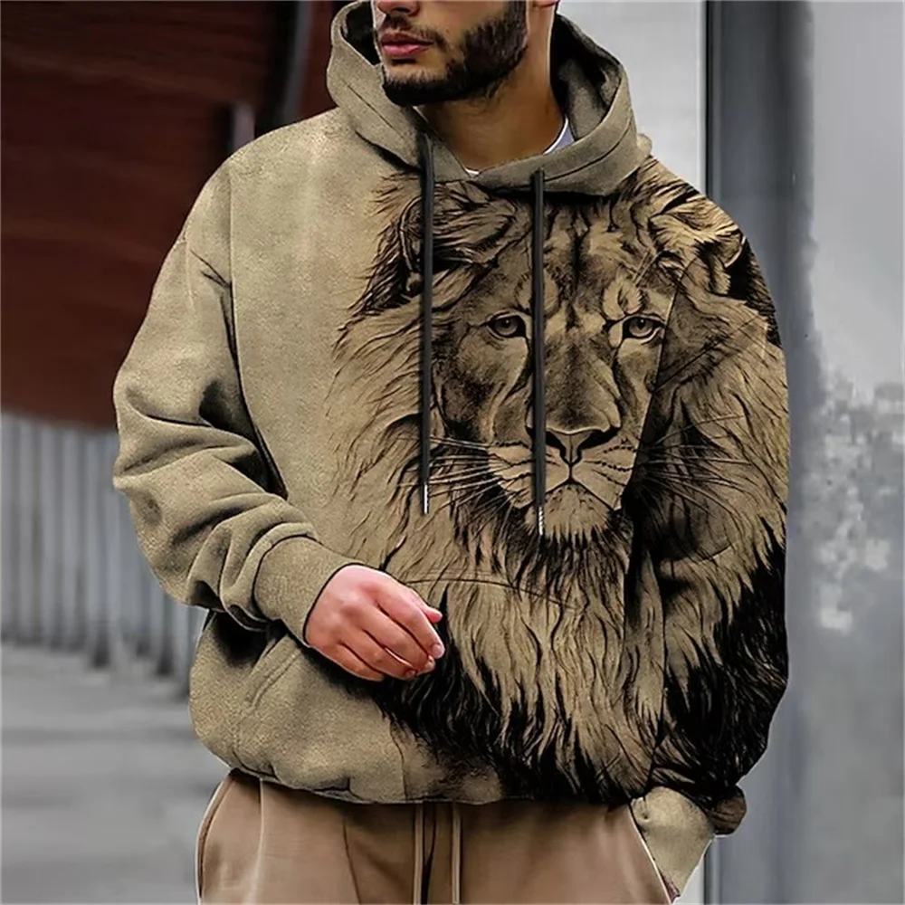 thumbnail image 1 of Sudadera con capucha divertida para hombre con estampado 3D de Divine Beast Green Dragon, estilo neutro, informal, de talla grande, 1 of 5