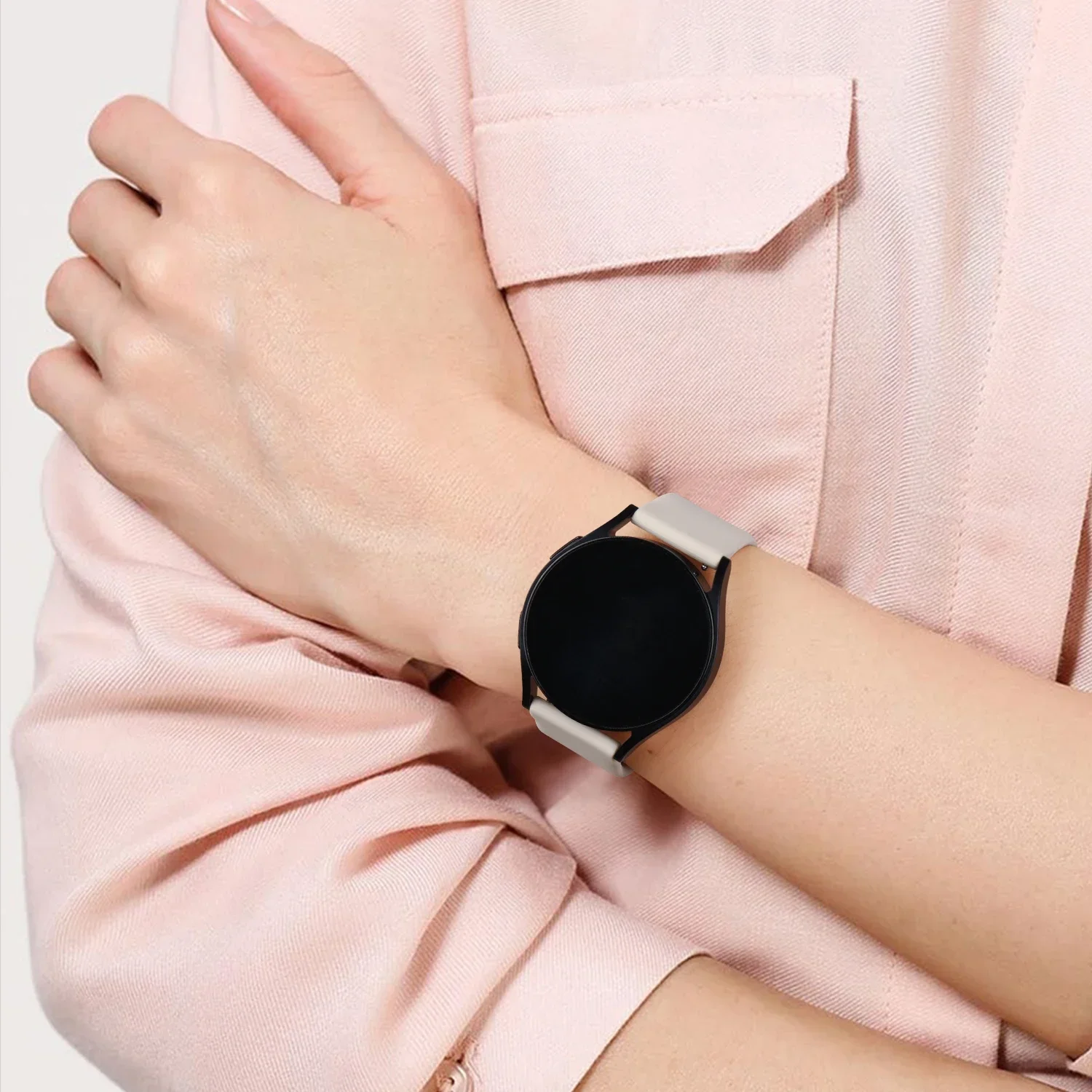 20mm Silicone Watch Strap - Universal Fit, Sporty Design