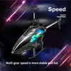 4K HD Dual Camera Smart Obstacle Avoidance Electric RC Helicopter Toy 2.4G 100M Speed Switch  APP Dual Remote Control Helicopter 3