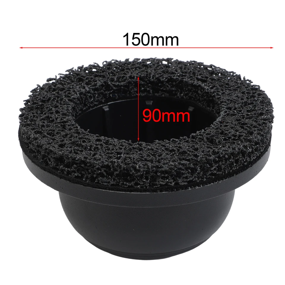 Ponceuse De Moyeu De Roue 150mm - Nettoyage Rapide Des Jantes Et Moyeux - Compatible Visseuse 1/2" - Idéal Voiture, Moto, Atelier