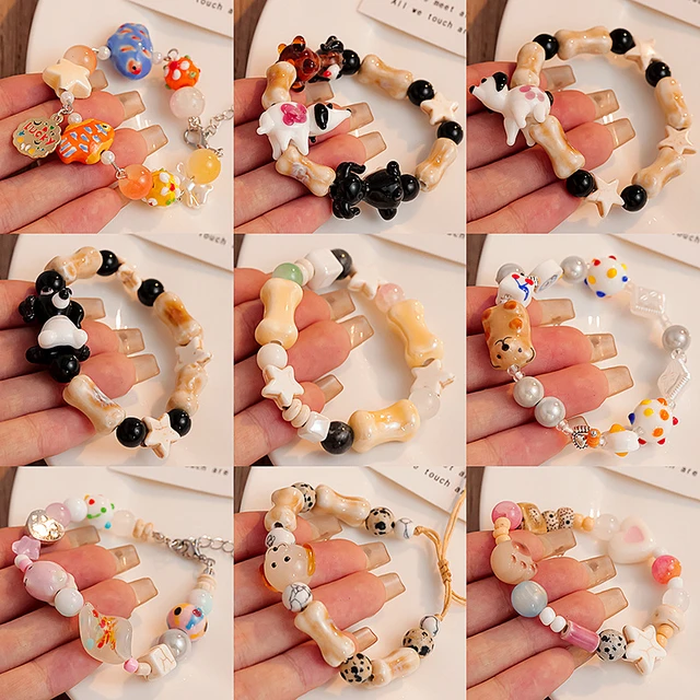 Bracelet For Women Y2k Accessories Fashion Beads Bracelets Kawaii