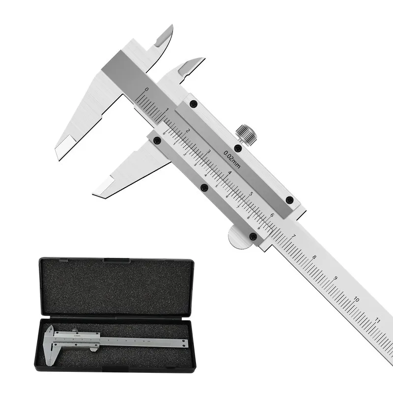 Xcanノギス0-100mm精度0.02mmステンレス鋼ゲージ測定器ツール