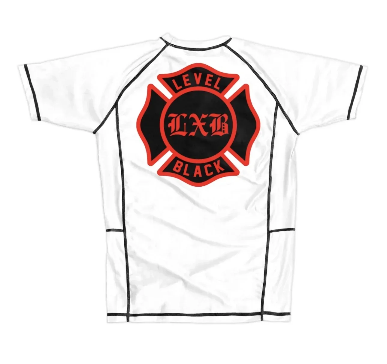 LEVEL BLACK Casual Gym T-shirt LXB AJJ Men Women Short-sleeved Oversized ADCC  RASH GUARD Jersey T-shirt Quick Drying Top Tees 2