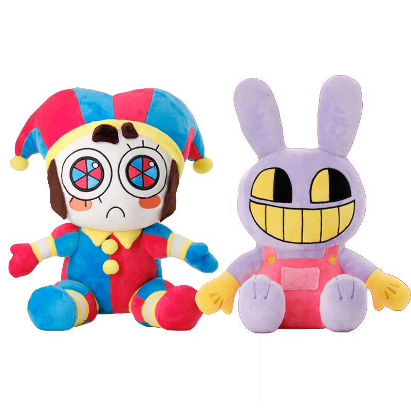 thumbnail image 1 of Jax Plush The Amazing Digital Circus Clown Plush Toy The Amazing Digital Circus Digital Circus Ponmi Pomny Rabbit Doll Soft Toy, 1 of 5