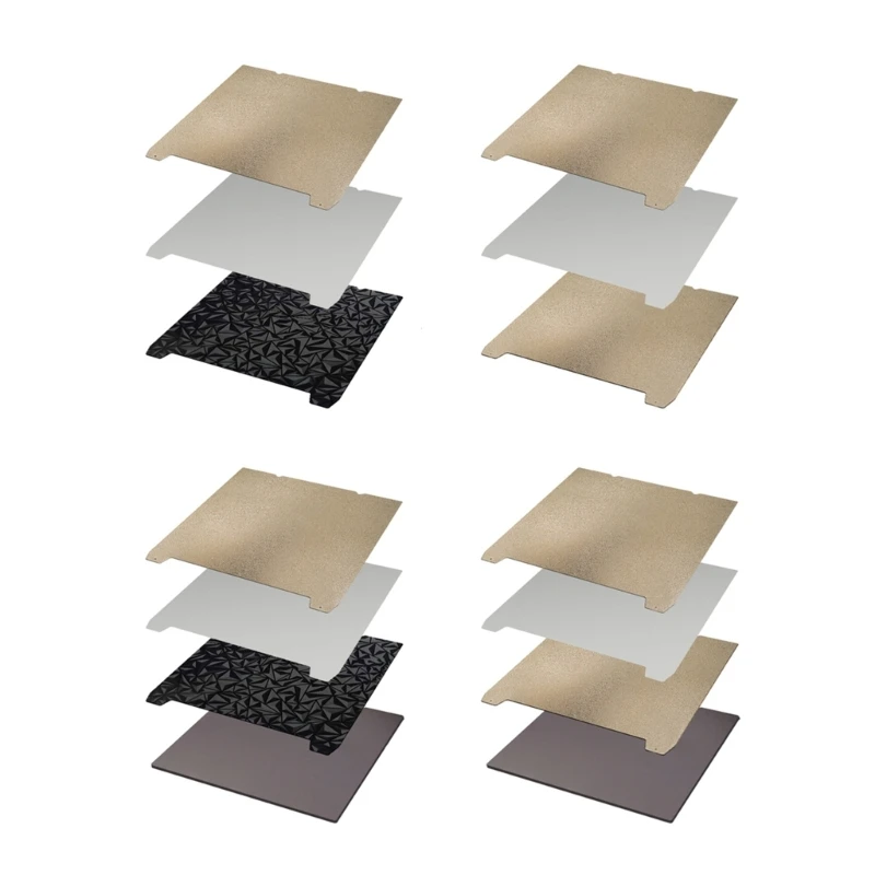 

D63H 3D Printing Efficiency Upgrade Heated Bed PEO/PEI Sheet Platform For CrealityK1