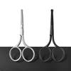 1Pc Stainless Steel Nose Hair Mini Small Scissors Eyelash Facial Hair Straight Round Tip For Eyebrows Nail Beard Manicure Makeup 5