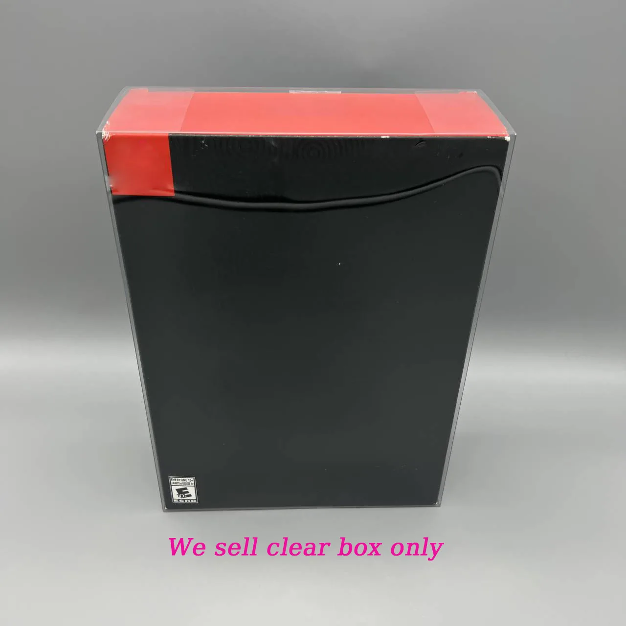 Scatola Tep Trasparente Per Switch Ns Per La Leggenda Di Zeldaa: Tears Of Kingdom Collector'S Edition Game Display Storage Clear Box