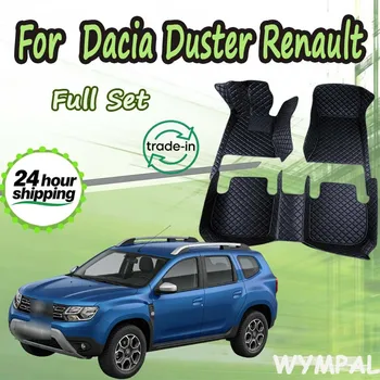 Tappetini per auto Per Dacia Duster Renault Duster HM 2021 ~ 2022 Ptotective Pad Tappetini per auto Set completo di accessori per auto