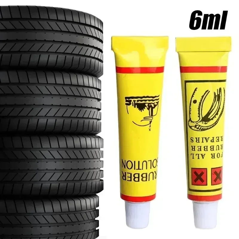 Glue Tire Repair Tools Car Motorcycle Bicycle Tire Repairing Glue Inner Tube Puncture Repair Glue Agent Emergency Portable