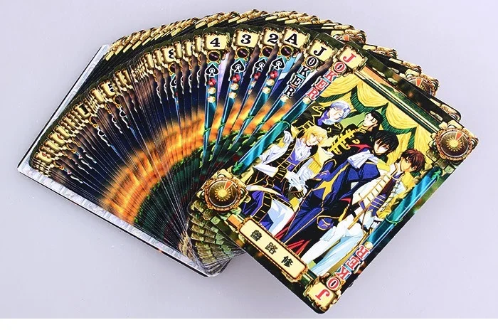 Code Geass Anime-Themed Poker Cards Set