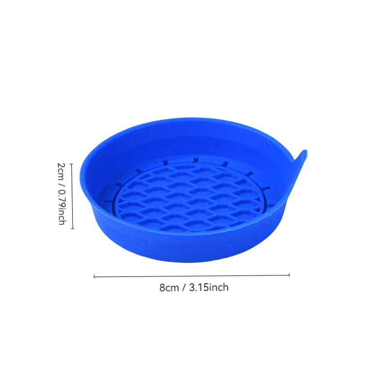 Car Coaster Non-Slip Silicone Mat For Car Water Cup Auto Interior Anti-Slip Cup Pad Drink Holder Mat Decoration Accessories