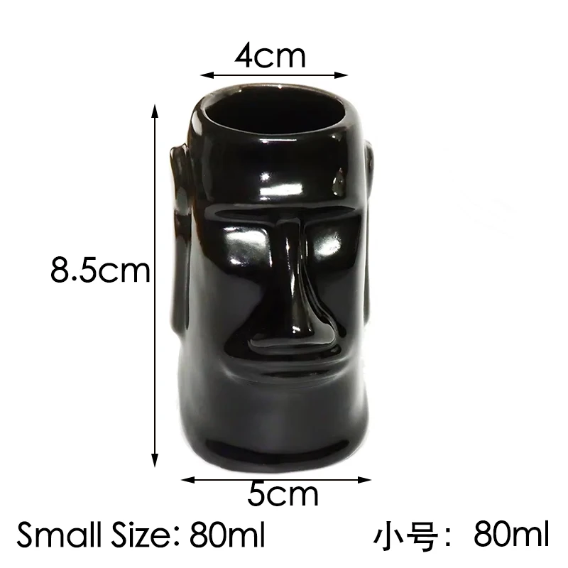 Tiki-Becher, Keramikbecher, Hawaii-Partybecher, Gläser_voghion.com