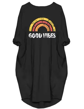 Plus Size Women Short Sleeve O-Neck Loose Casual Dresses High Street Unisex style Double Pockets Oversize Loose Outerwear Top 1