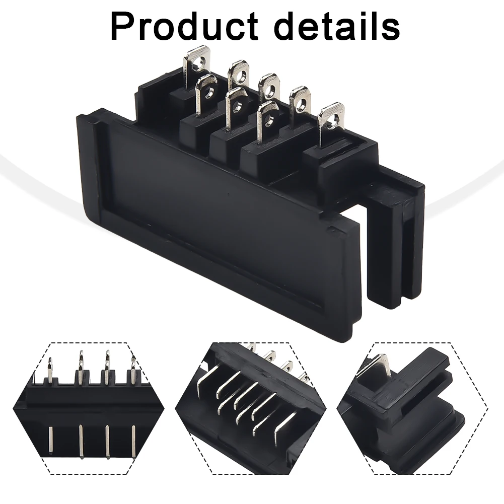 Connector Terminal Bracket Holder  For Dawalt Li-Ion Battery Charger DCB112 DCB115 DCB105 DCB090 USB Adapter Batteries 10pcs lot 3 18 cell 18650 batteries holder bracket cylindrical battery pack fixture anti vibration case storage box container