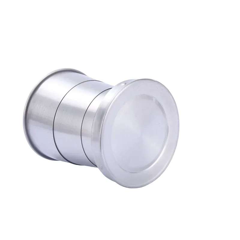 Collapsible Stainless Steel Cup for Camping and Outdoor Use