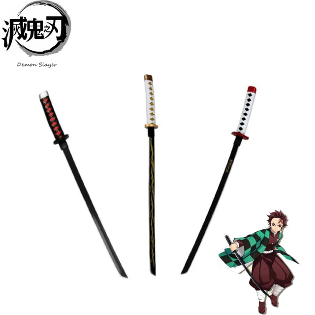 New Demon Slayer Sword Mini PU Knife Manga Demon Slayer PropTomioka Yoshio Cosplay Ninja Safe Katana Weapon Toys for Children 1