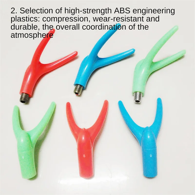 1~10PCS Fishing Pole Rack High-strength Luminou Non-slip Universal Sea Carp Fishing Tackle Pole Support Stand Plastic