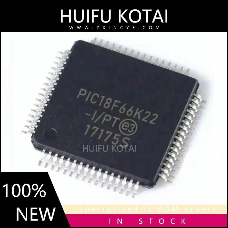 

5PCS PIC18F66K22-I/PT PIC18F66K22 TQFP-64, Новые Товары в наличии