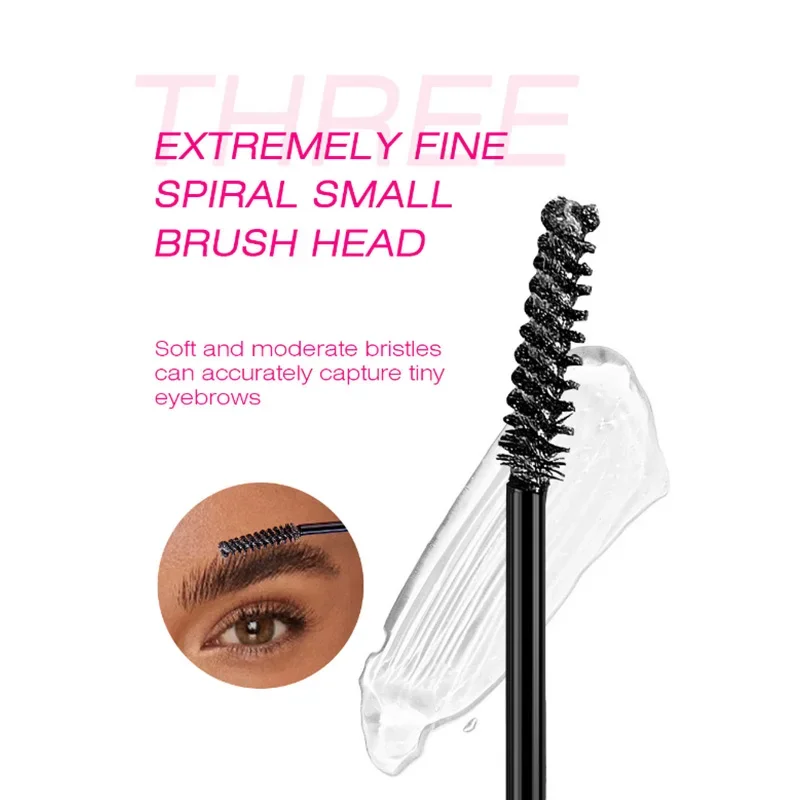 Gel Eyebrow Styling Cream Clear Semi-permanet Brow Lifting Beauty Makeup Transparent Natural Eyebrow Enhancer Lasting Waterproof 3