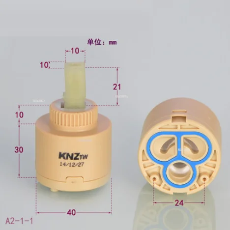 25mm 30mm 35mm 40mm Ceramic Replacement Cartridge Water Mixer Tap Internal Control Faucet Valve