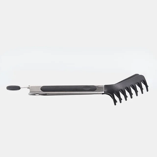 Szilikon Bbq Grilling Fogó Rozsdamentes Acél Élelmiszer-Klip Nem Csúszás Főző Klip Saláta Kenyér Adag Szerszámok Konyhai Kiegészítők - Image 4