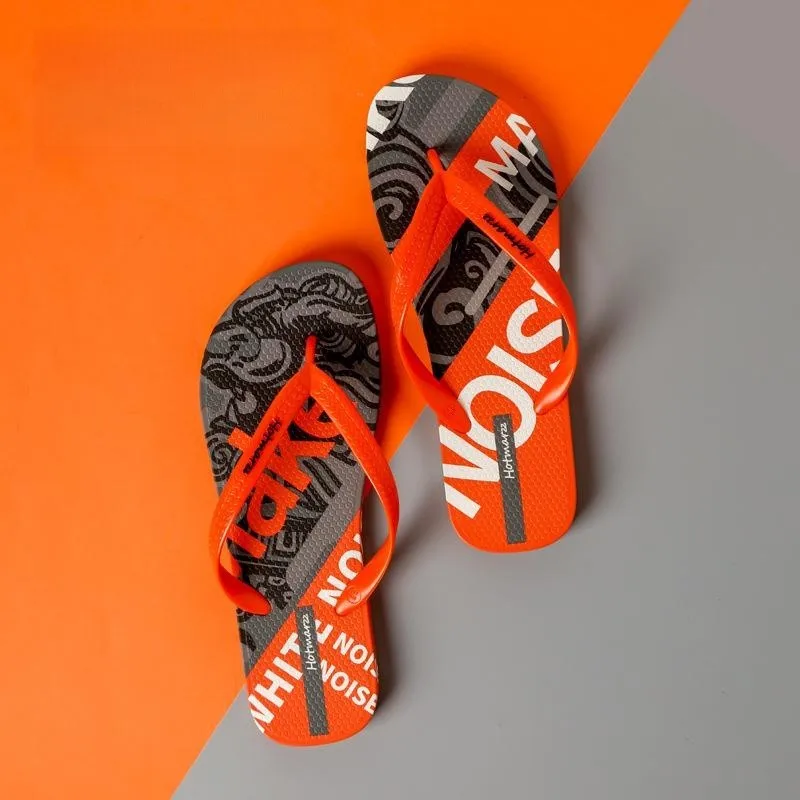 Fashion Men Noise Flip Flops Summer Beach Flip Flops Men Casual
