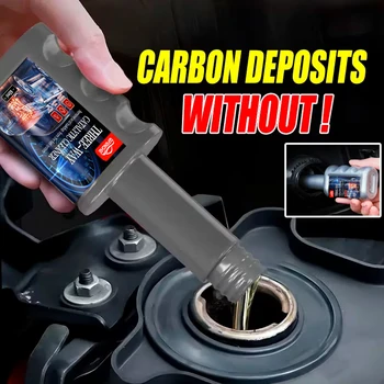 QIFENGHE 60ml Three-Way Catalytic Converter Cleaner, Fuel System Carbon Deposit Removal Additive for Gasoline Engines 1