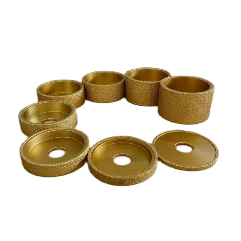 75mmBrazedStoneGrindingWheelMarbleGraniteStoneStraightEdge