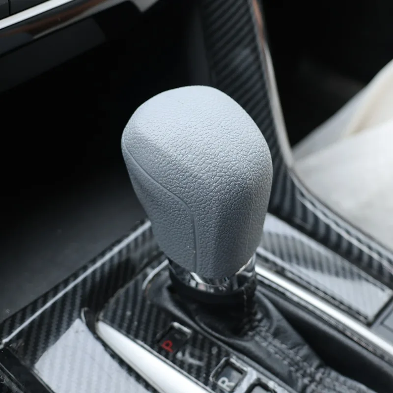 Car Silicone Gear Shift Knob Cover Antislip Shifter Knob Univeral Automobiles Shifter Handle for Toyota C-HR for Camry Corolla