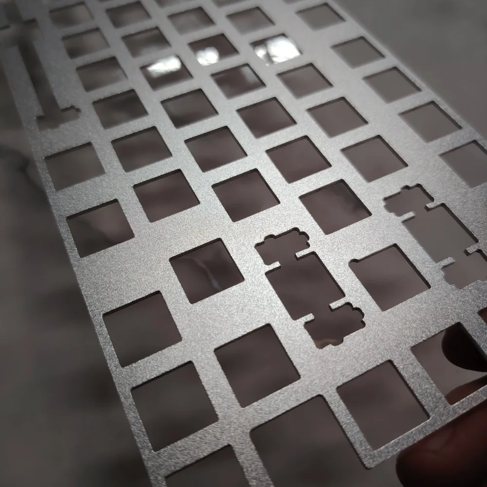 WAVE75 포지셔닝 플레이트 (기계식 키보드용) PP POM 알루미늄 FR4 소재 플레이트 핫스왑 커스텀 게이밍 키보드 액세서리 선물