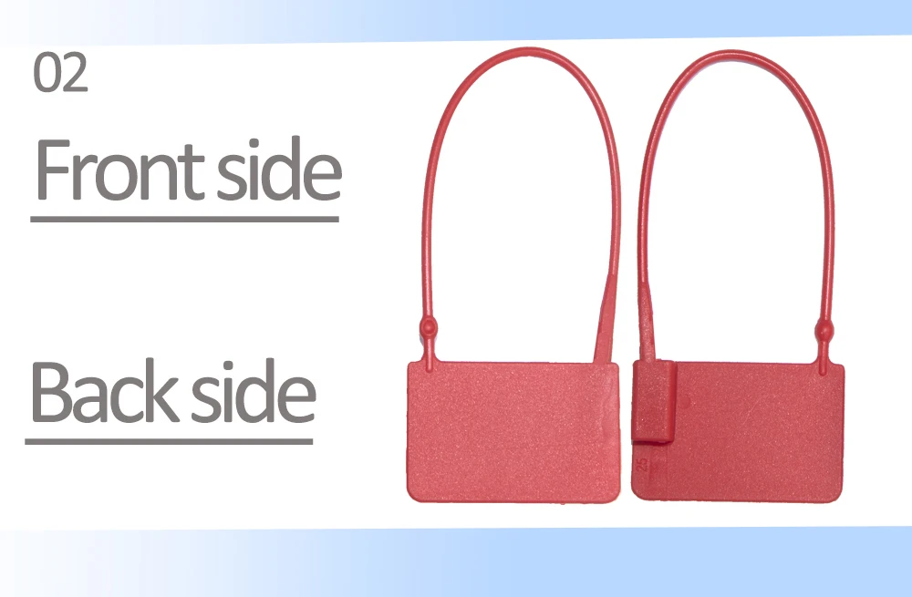100Pcs Customized Garment Labels Tag Disposable Padlock Plastic Security Seals Zip Ties for Clothes Shoes Bags New 165mm/6.5"