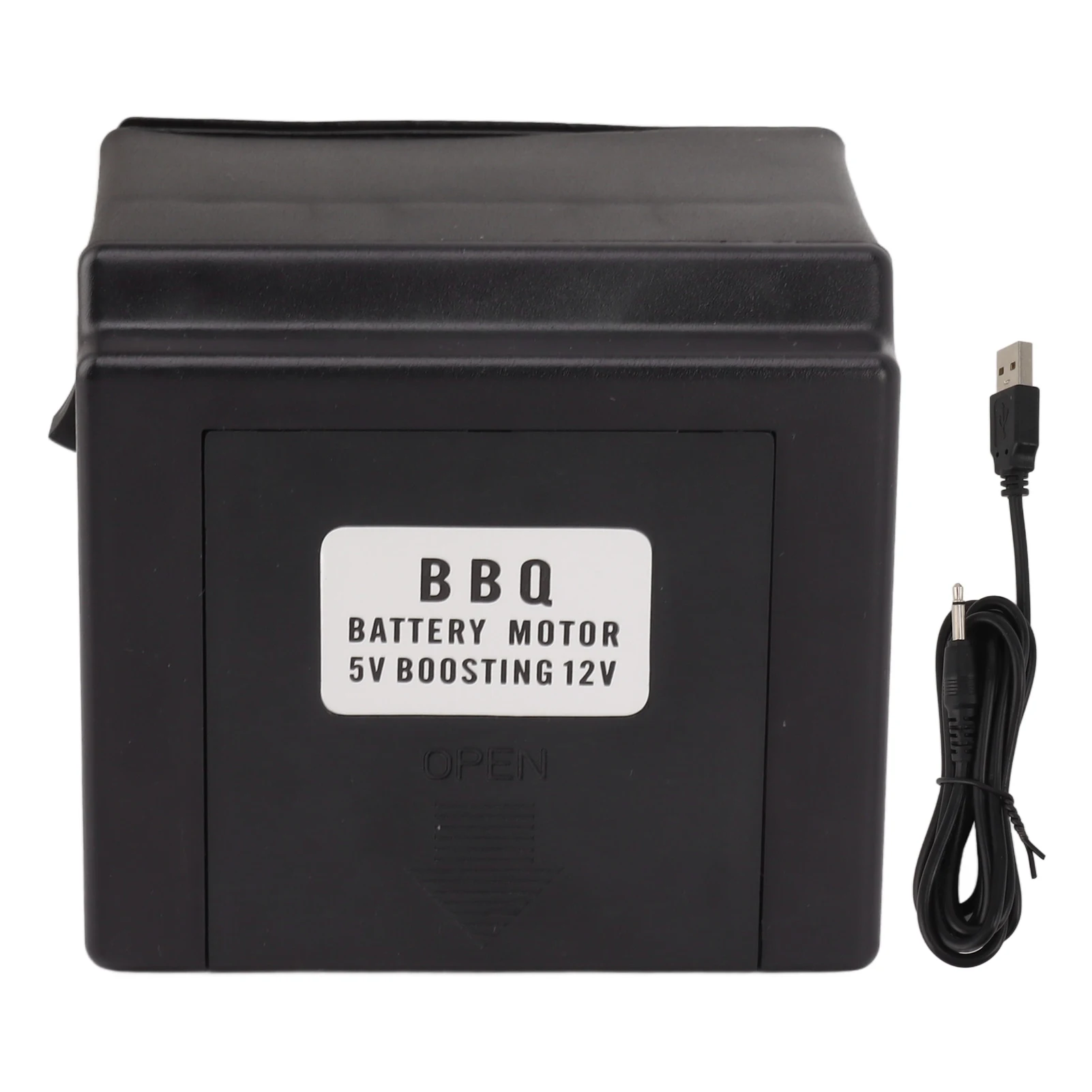 Rotisserie Motor Low Noise Waterproof On Off Switch Aluminium Alloy Grill Rotisserie Motor Powerful Heat Resistant for Outdoor