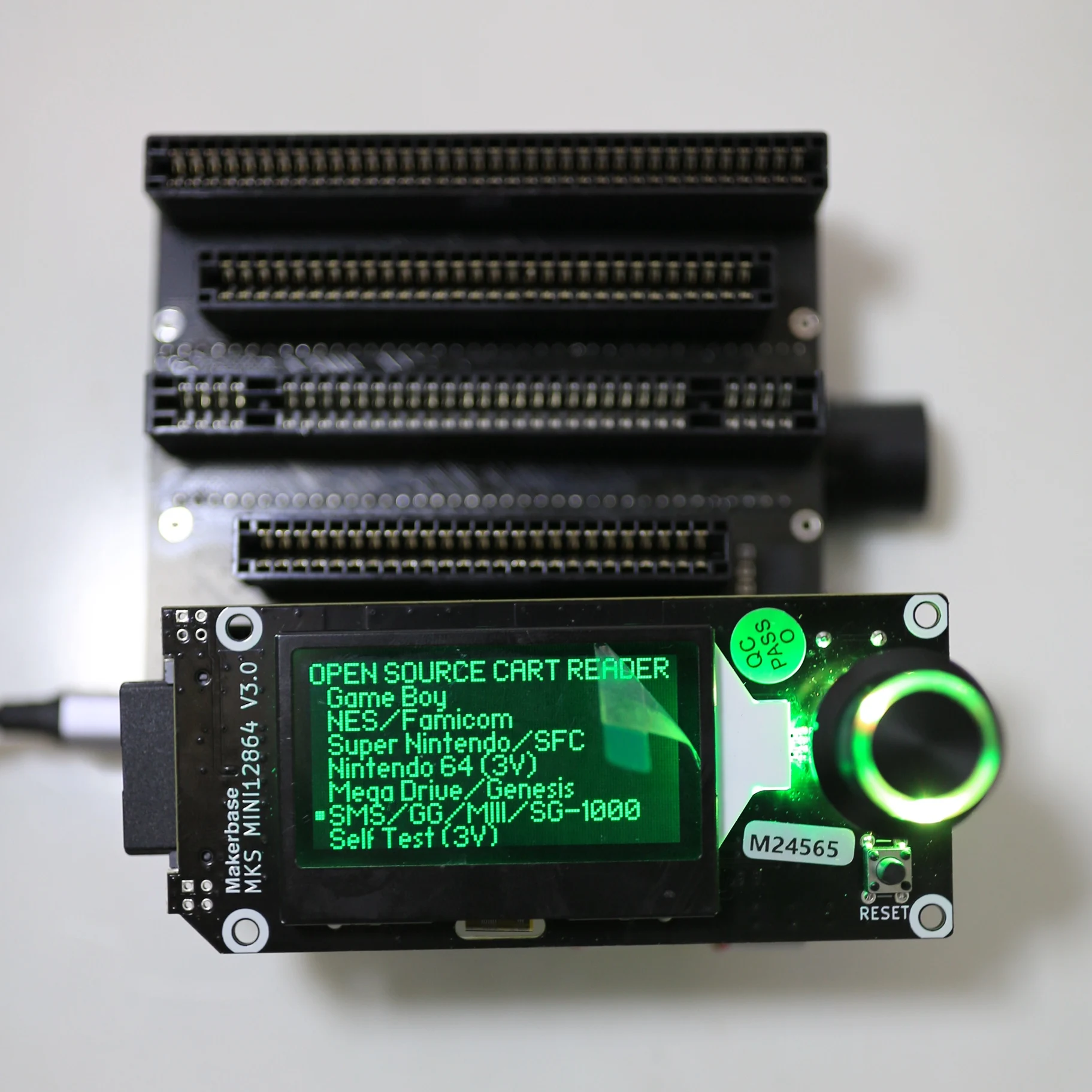 DIY Sanni Cart Reader V5 Retro Game Card Dumper Leitor de cartucho