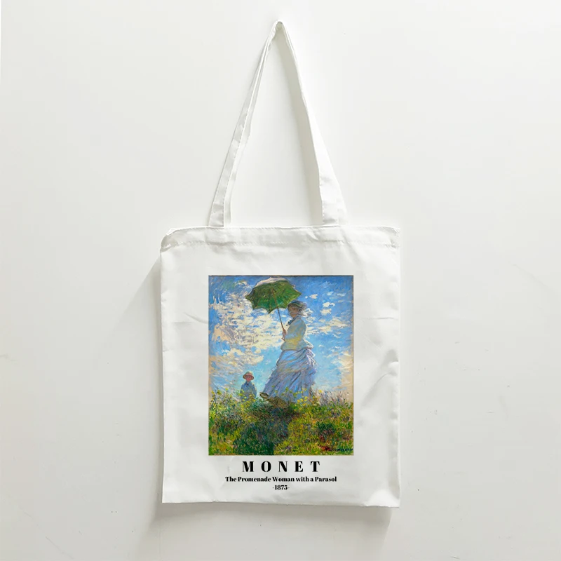 

Tote Bag Shopping Bags For Supermarket Pastel Aesthetic Shopper Bags For Women Canvas Casual Reusable Bag