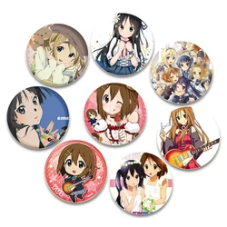 Anime K-ON! Handmade Pin Hirasawa Yui Akiyama Mio Tainaka Ritsu Brooch Clothes Backpack Clothing Jewelry  Accessories Gifts