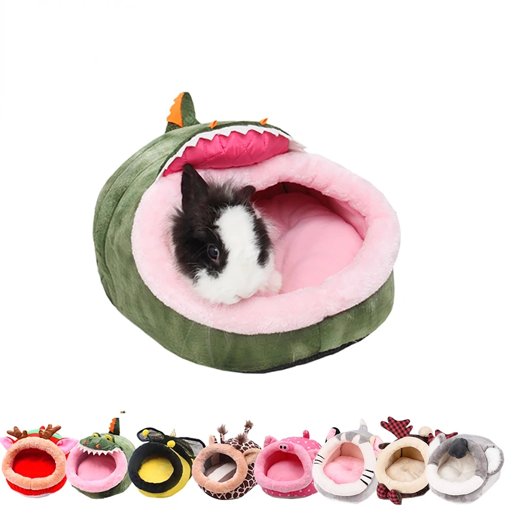 Produktbild von Kuoser Kleintierhöhle Für Eerschweinchen Haster Kuschelbett Kaninchen
