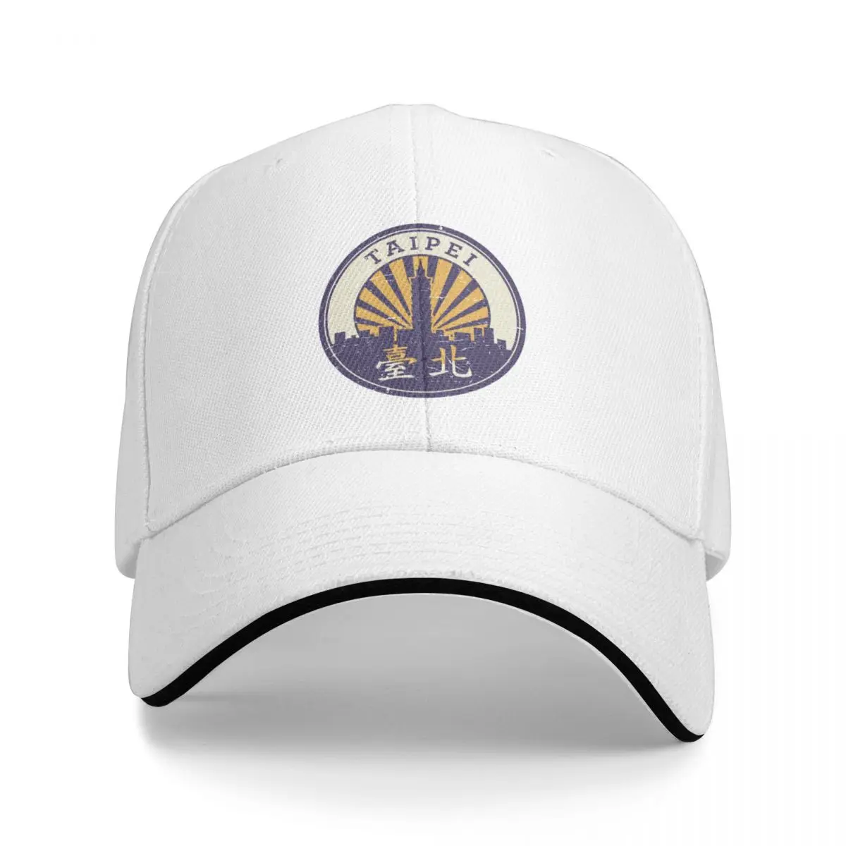 

Taipei Cap Baseball Cap Cap male golf wild ball hat caps for men Women's