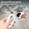 Smart Cat Toy Car Interactive Cat Toy Ball Automatic Rolling Remote Control Toy Car Indoor Cat Accessories Pet Kitten Supplies 2