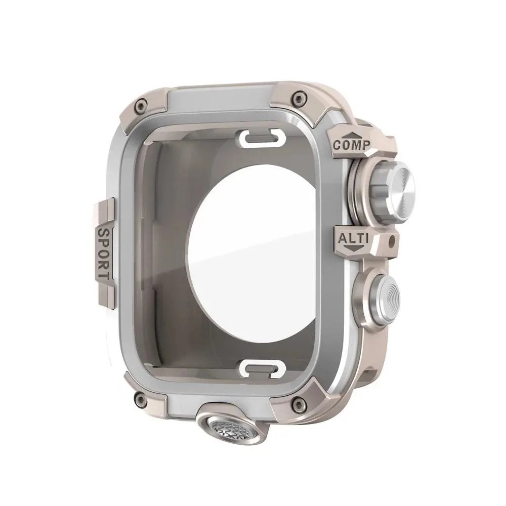 Enhanced Aluminum Alloy Protective Cover with Metal Bumper and Screen Film