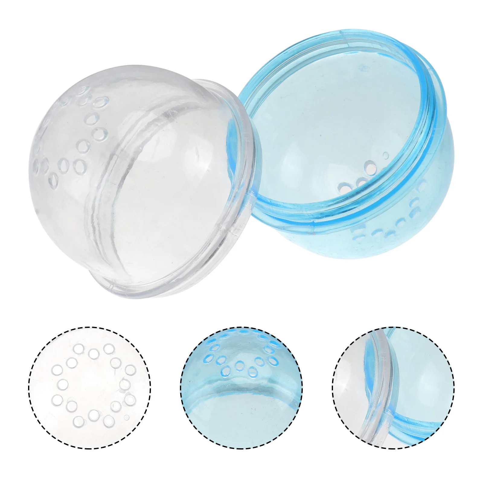 

4 Pcs Toys Hamster Pipe Plugs Ends Pet Supplies Cage Accessories Tunnel Stoppers