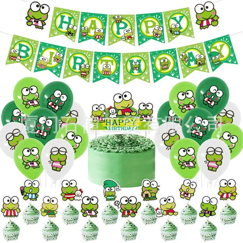 Keroppi Birthday Cake
