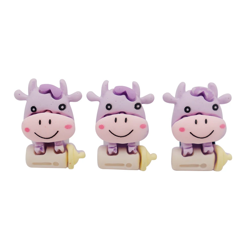 Weiou Lace Accessories Canvas String Flowers 4pcs/set Wholesale Lovely Youth Girl Cordon Animal Pattern Cute Forming Decoration