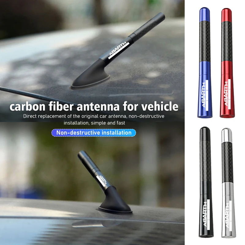 Antenna Per Tetto Auto Ricezione Radio Accessori Per Segnale Potenziato Per Abarth 595 695 500 124 Spider 4 S Panda 5Cc Tc