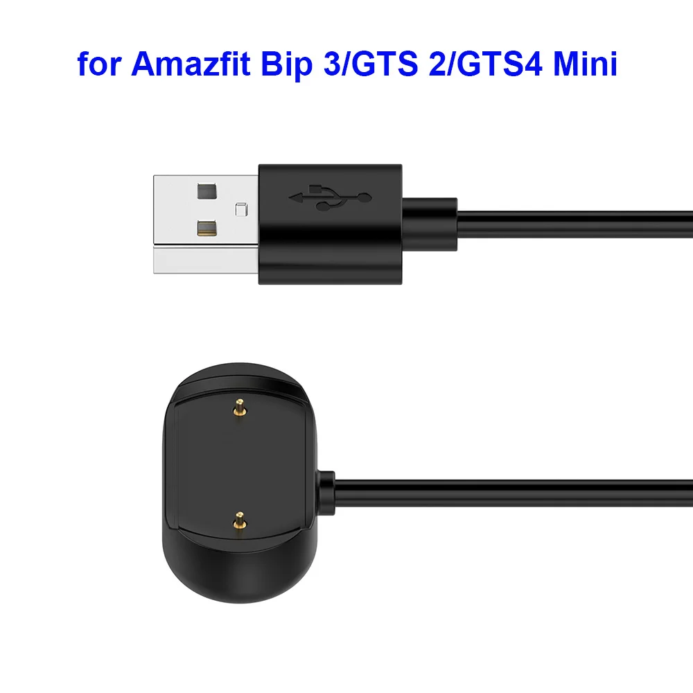 Smartwatch Charger for Amazfit Bip 3/ GTS 2/ GTS4 Mini/ Bip Pro