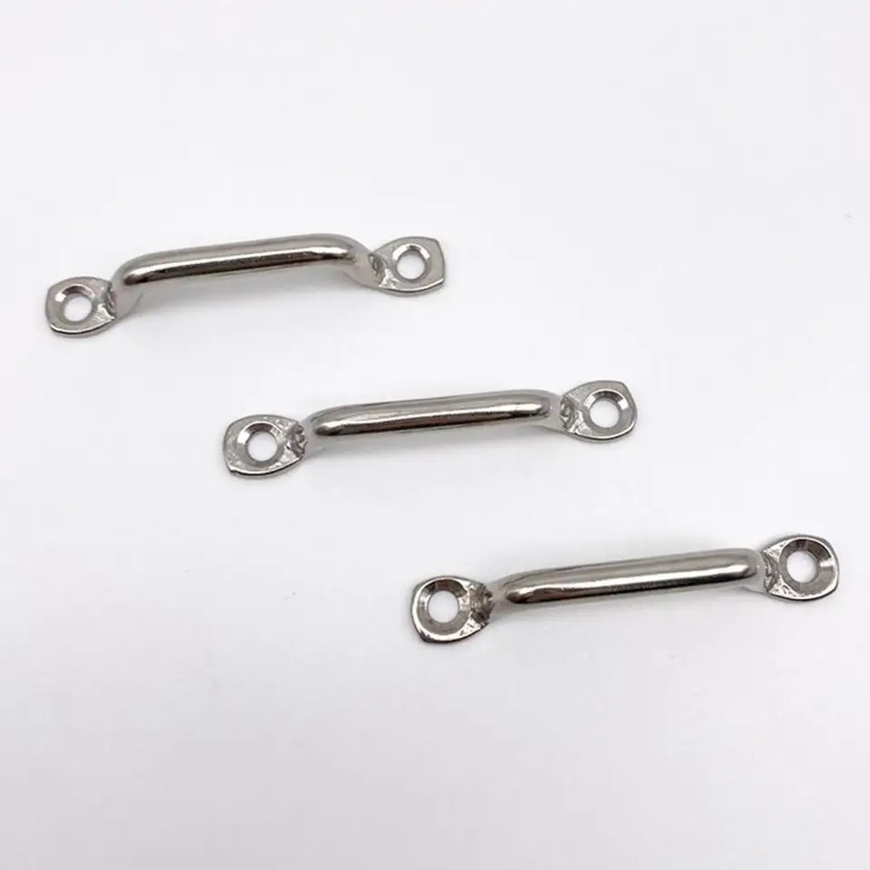 POCREATION Maniglia Per Porta In Acciaio Inox 316, Lunghezza 15 Cm, Per Barche, Yacht, Camper E Uso Domestico, Facile Installazione