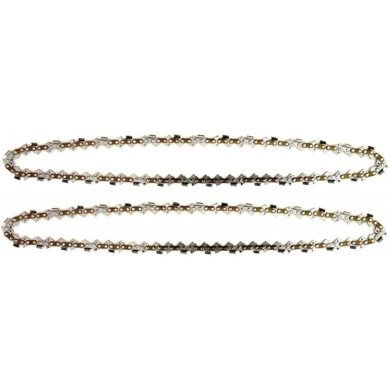 Chainsaw Saw Chain 2Pcs 0.325'' 1.5mm 72T 45cm-18'' 72 Drive Links Chainsaw Chains Part chainsaw chain