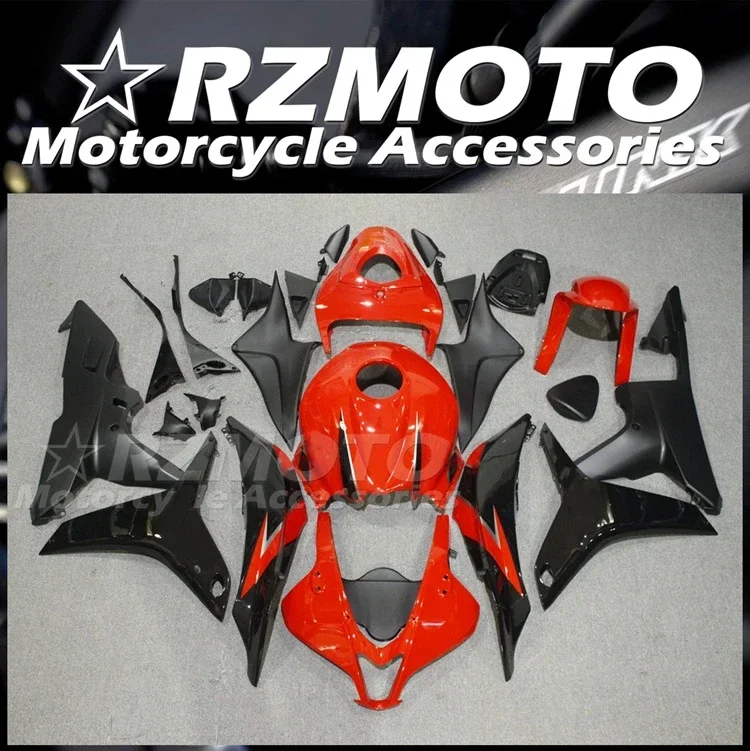 

4Gifts New ABS Motorcycle Full Fairings Kit Fit for HONDA CBR600RR F5 2007 2008 07 08 Bodywork Set Custom Red Black