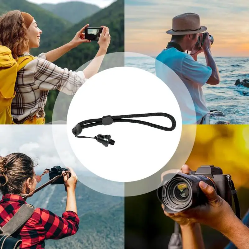 Versatile Digital Camera Wrist Strap with Secure 1/4 Screw Attachment