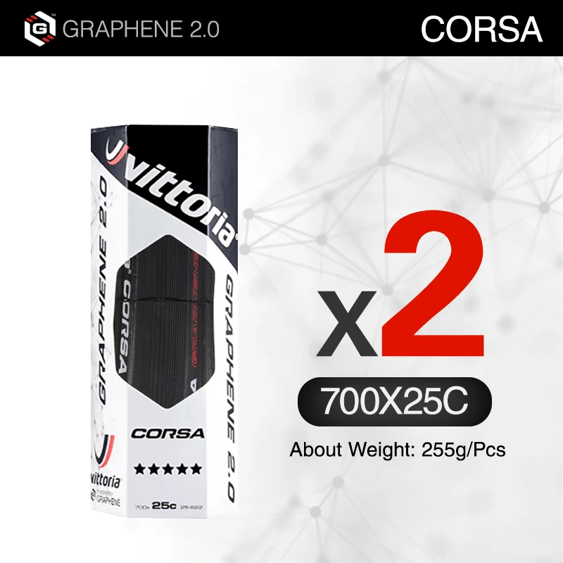 Clincher Vittoria Corsa 700X25C Road Tire 700×28C/32C Graphene 2.0